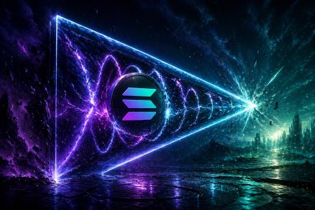 Solana podría romper su Triángulo Simétrico y apuntar a un movimiento del 10%