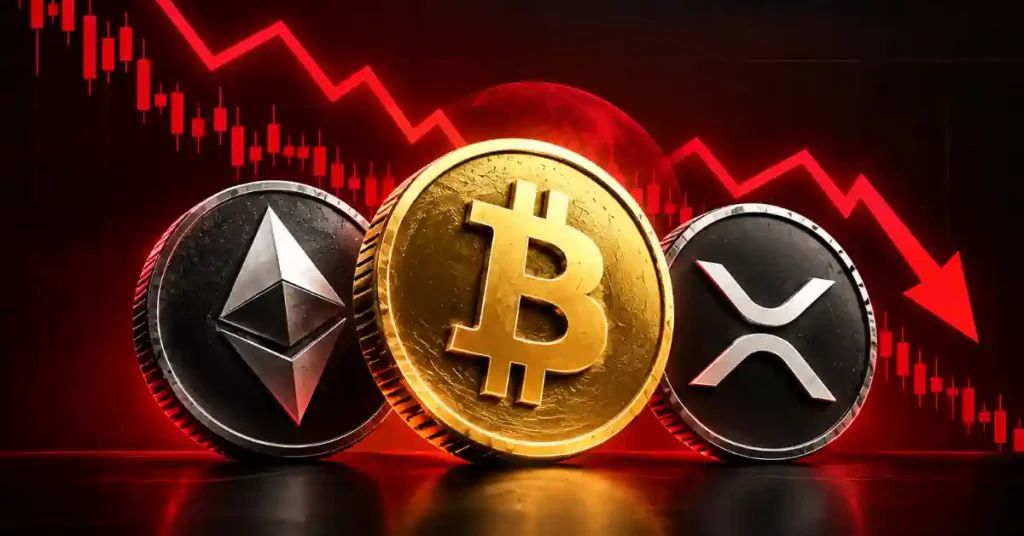 Why Are Bitcoin, Ethereum and XRP Prices Falling Today?
