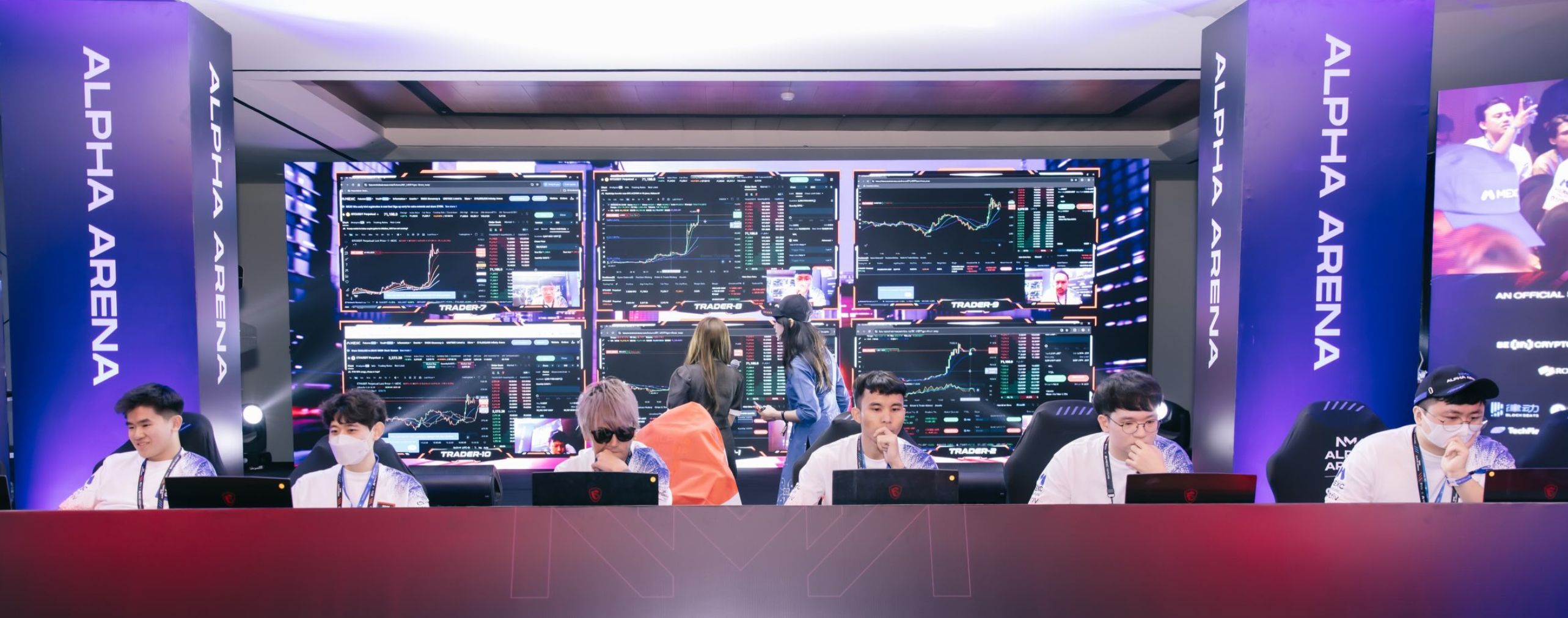 Competencia de trading cripto en CoinFest Asia. Fuente: Alpha Arena