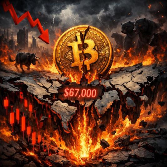 Bitcoin Price Falls To $67,000 And Breaks The Map For Bulls—Here’s What Happens Next