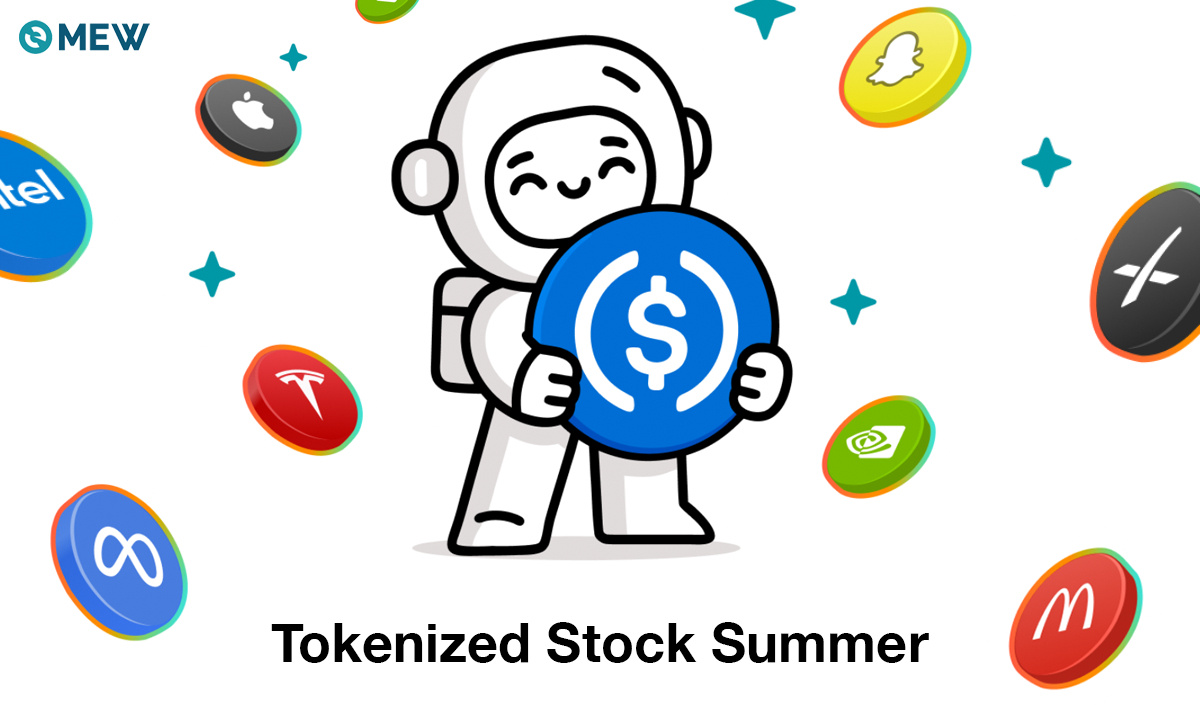 MyEtherWallet (MEW) Kicks off "Hot Stock Summer"  with New Trade & Hold Tokenized Stock Activation