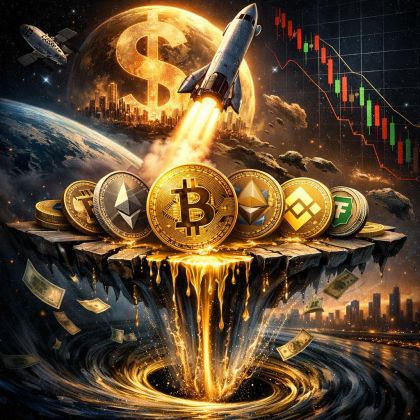 SpaceX’s $75 Billion IPO Looms Over Bitcoin— Is A Liquidity Drain Coming?