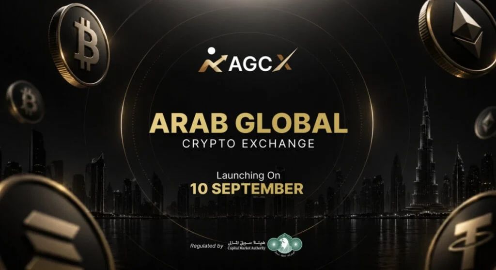 Arab Global Crypto Exchange (AGCX) to Launch on September 10 with AED Support and Zero Platform Fees on Crypto Transfers