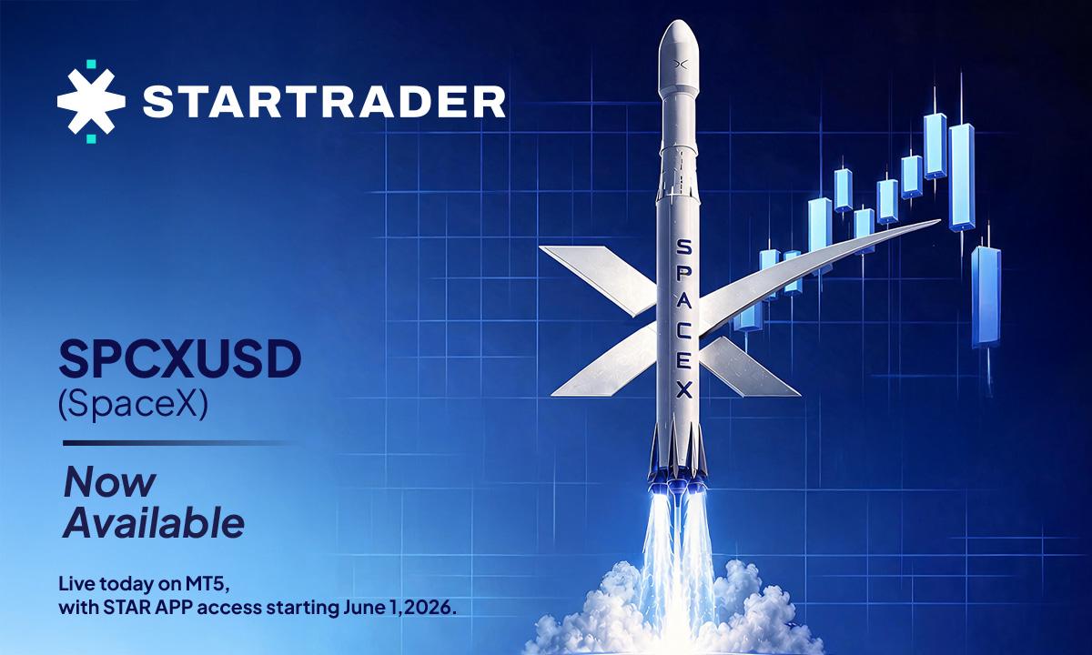 STARTRADER Launches SPCXUSD, Offering Exposure to SpaceX Ahead of Expected IPO