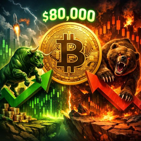 Bitcoin Nears $80,000: Two Scenarios That May Decide Q2—Bulls Or Bears?