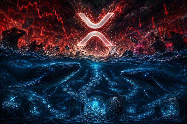 XRP Declines 8%, But Whales Scoop Up 71 Million Tokens