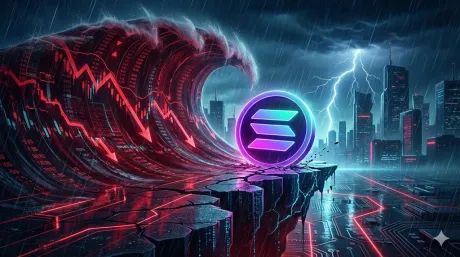Solana cae bajo $84 y se consolida en pérdidas