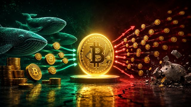 Bitcoin Sees Smart-Money Accumulation As Retail Sells Into Rally
