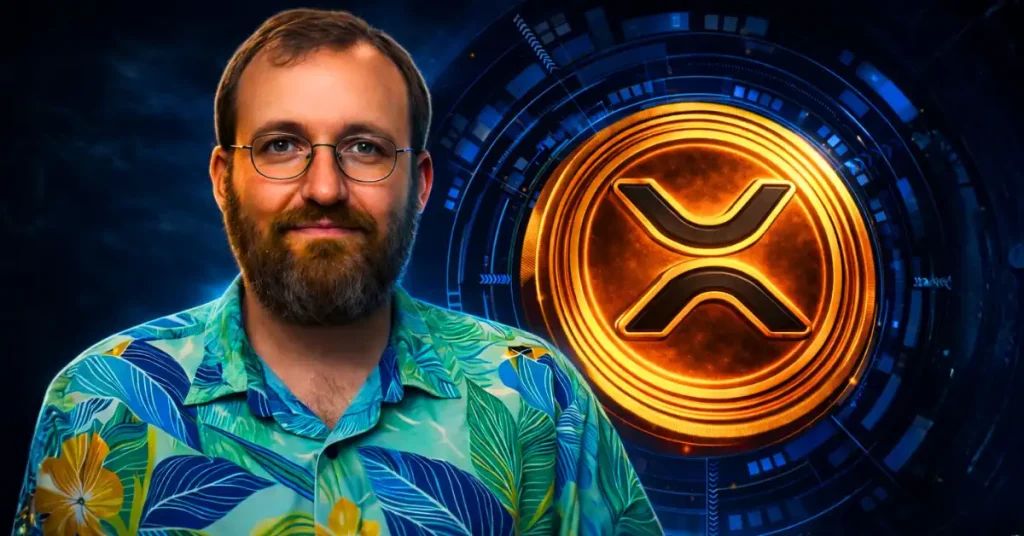 Charles Hoskinson Says XRP Offers More Freedom Than Tether and Circle