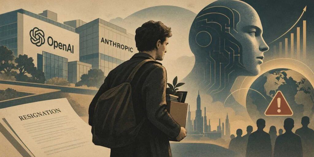 OpenAI, Anthropic AI Researcher Resigns, Warns Reckless Superintelligence Race Could Threaten Humanity