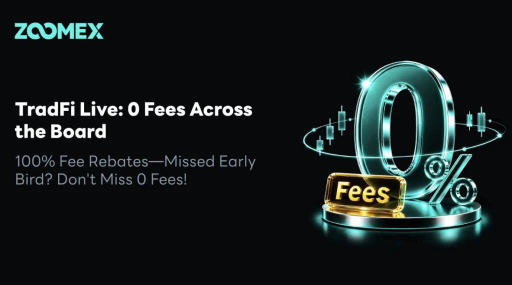 Zoomex Deepens TradFi Push With 50+ Stock Perpetuals and Zero-Fee TradFi
