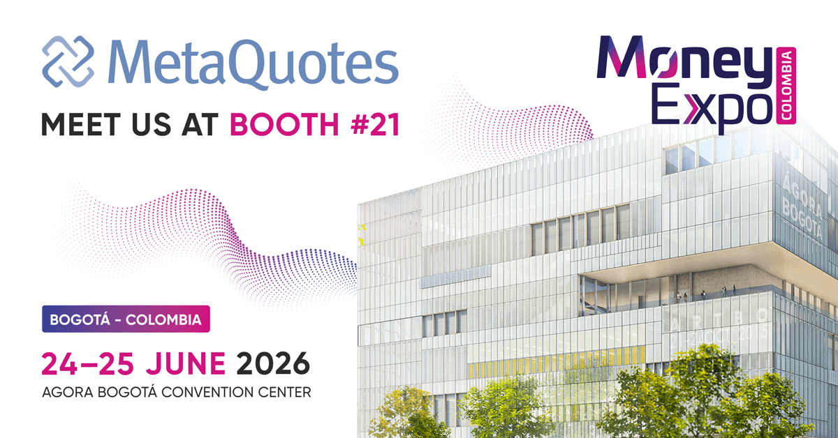 A MetaQuotes participará da Money Expo Colombia 2026
