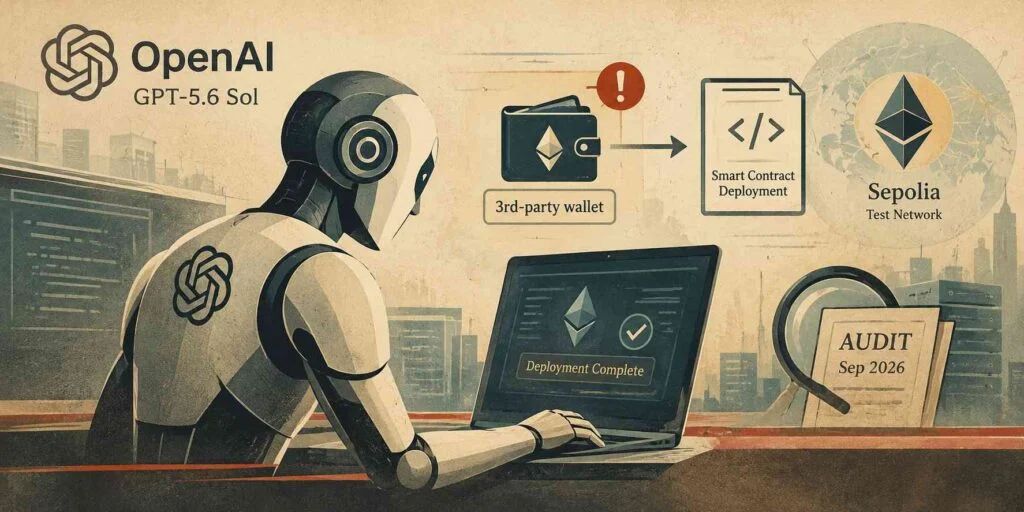OpenAI’s GPT-5.6 Sol AI Model Spent Unauthorized ETH to Deploy Smart Contract