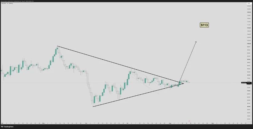 Symmetrical Structure Targets $113
