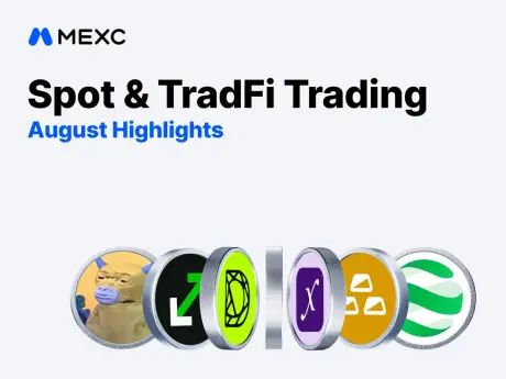 MEXC registra 21 % más usuarios en tokens nuevos y 31 % de aumento en volumen de acciones tokenizadas en agosto