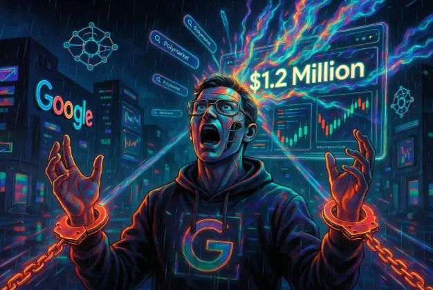 Google Engineer Arrested For Using Company’s Own Search Data To Win $1.2 Million On Polymarket