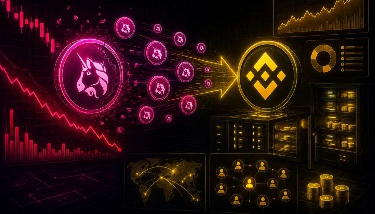 Uniswap Price Slides As Binance Absorbs Millions Of Tokens  – Traders Are Watching