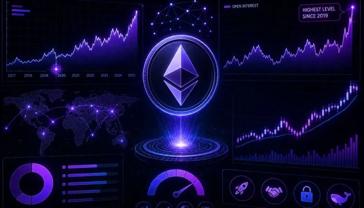 Ethereum Flashes A Rare Signal As Open Interest Reaches Highest Level Since 2019