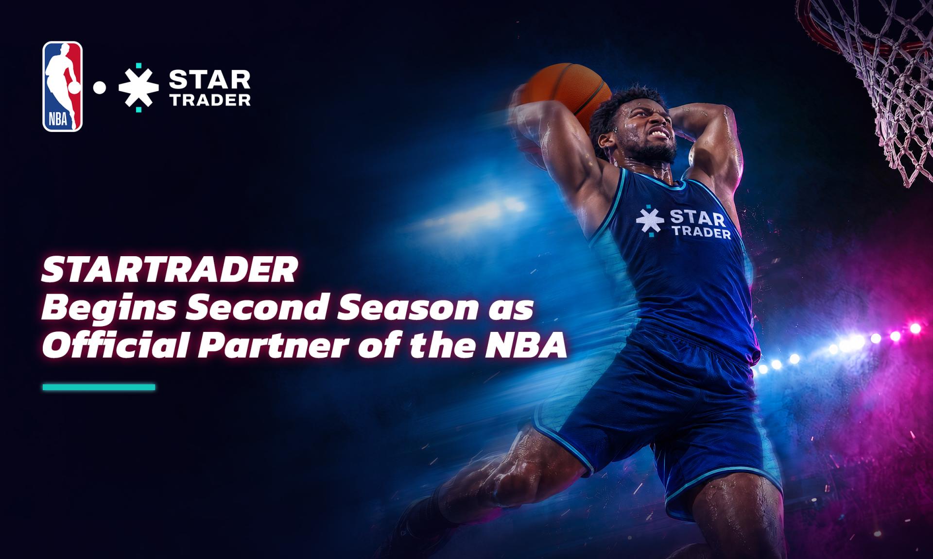 STARTRADER Begins Second Season as Official Partner of the NBA