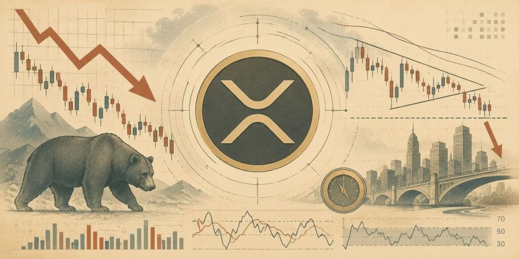 XRP Price Prediction: Bearish BoS Keeps $1.045 in Focus as XRP Struggles Below $1.10