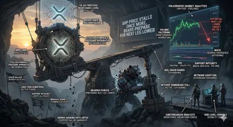 XRP en zona de perdidas: ¿Qué sigue para el precio?