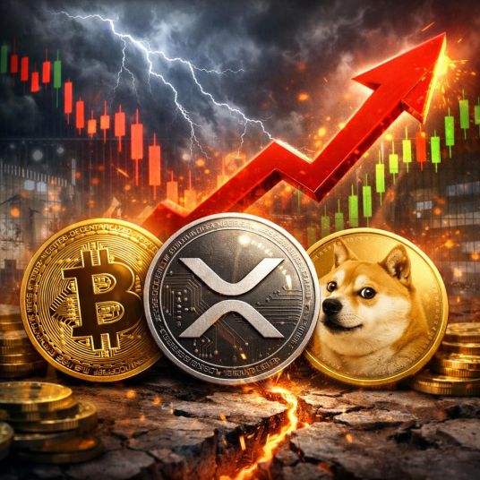 Bitcoin, XRP, And DOGE In Focus: Expert Points To Key Price Reversal In Crypto Market