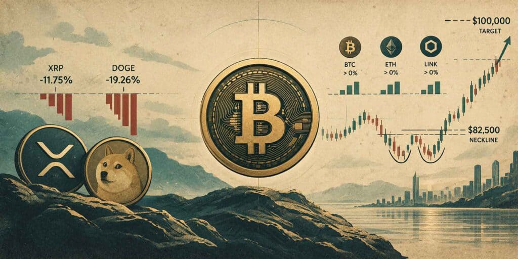 Crypto News Today: XRP, Dogecoin Signal Long-Term MVRV Discounts as Bitcoin Holds $82.5K Neckline