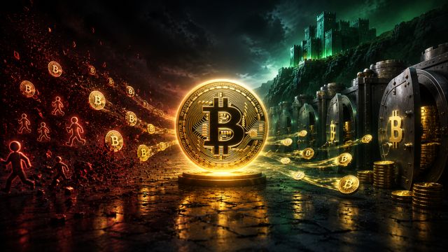 Bitcoin Retail Exits As Wallets Decline At Fastest Pace In 2 Years