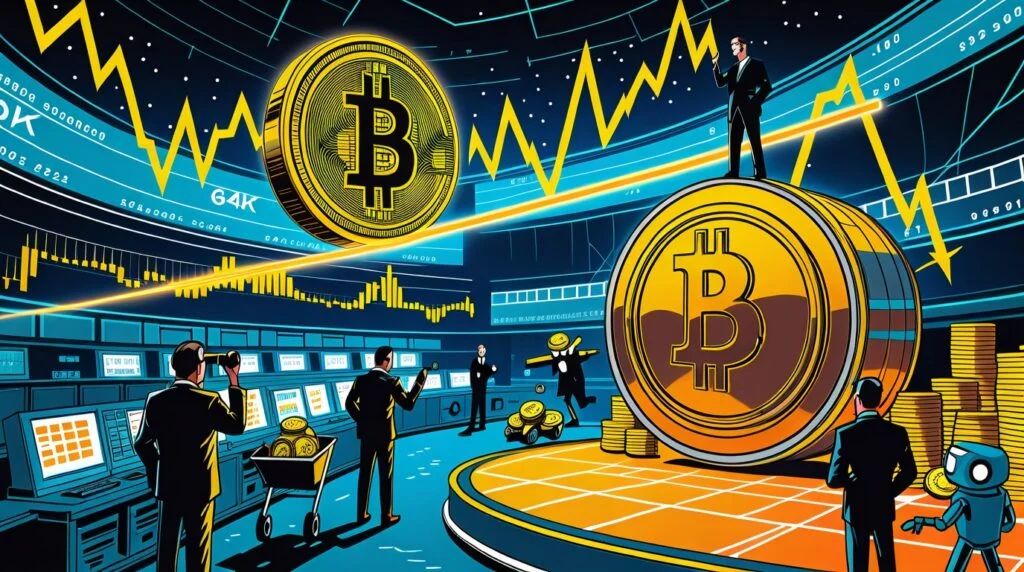 Bitcoin (BTC) Price Prediction: Michael Saylor’s $54B Bitcoin Empire Faces Market Test as BTC Nears a Crucial $64K Decision Point