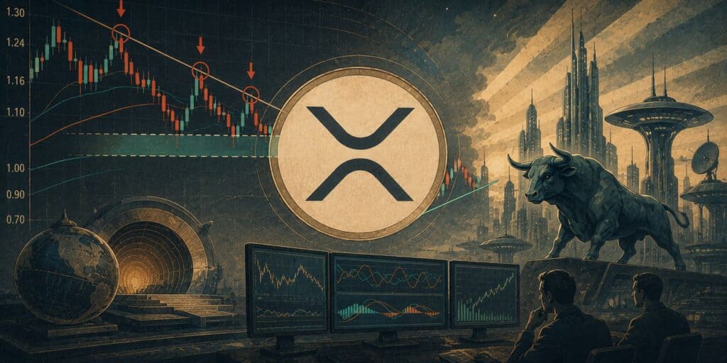 XRP Price Prediction: Can Bulls Defend $1.10 Support as Triple Rejection Signals Risk of a Deeper Pullback?